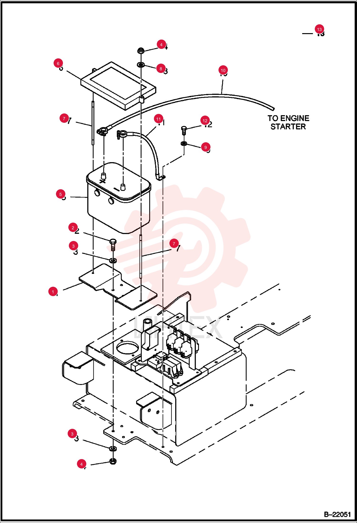BATTERY SUPPORT