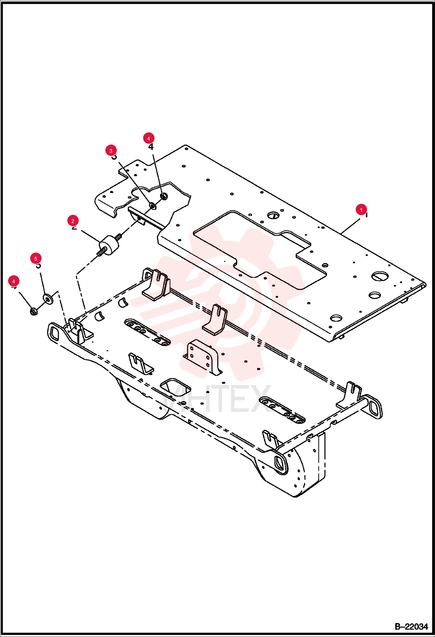 WELDMENT - SUB FRAME