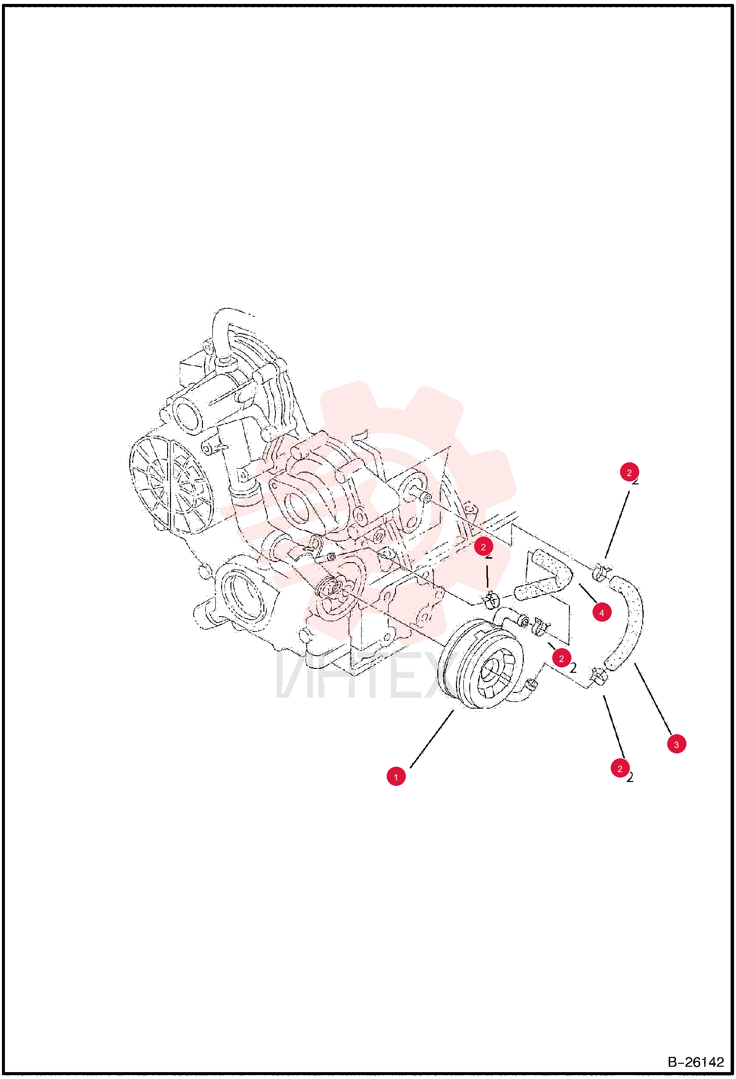 ASSY COOLER, OIL 6979650