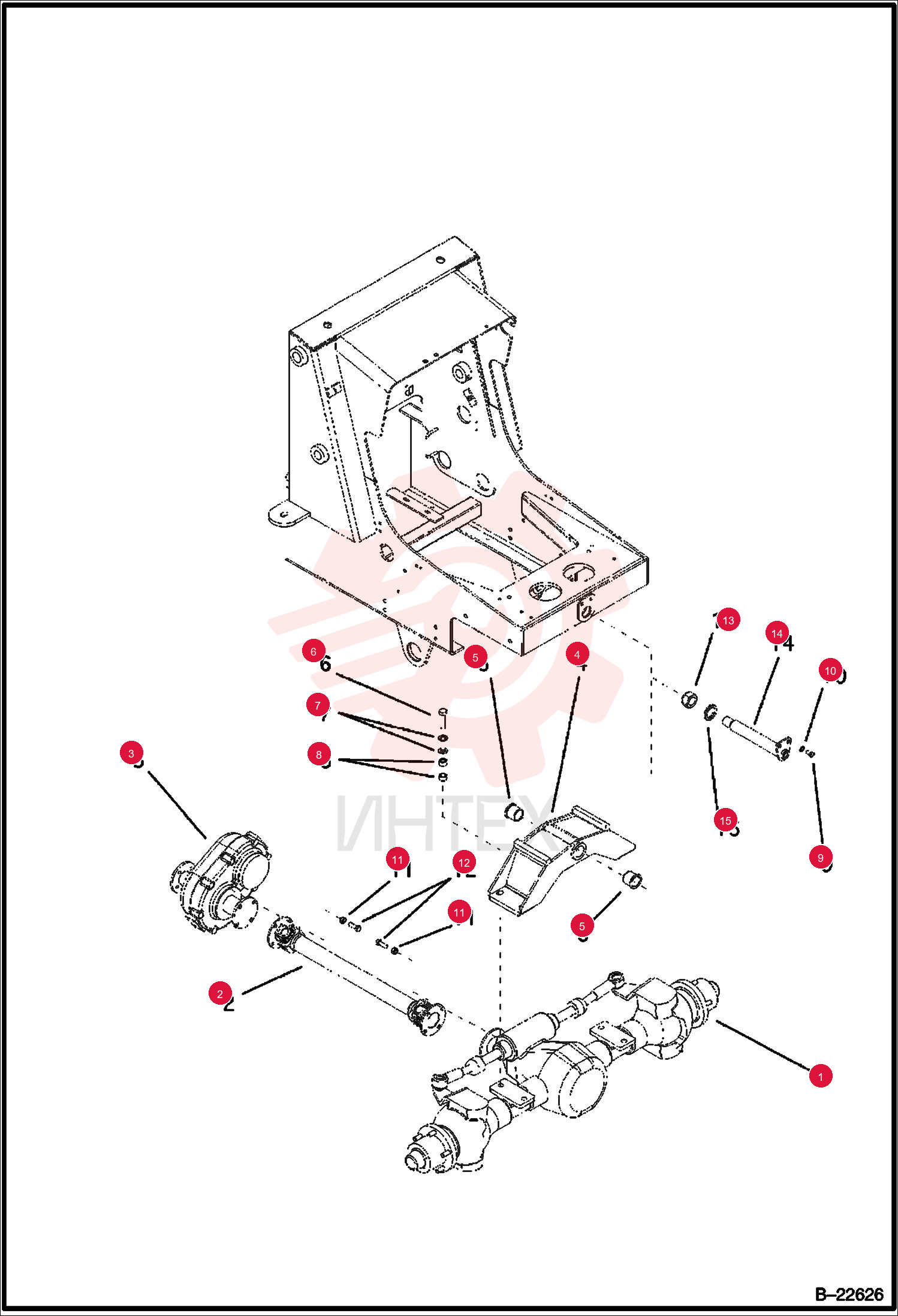 AXLE FRONT