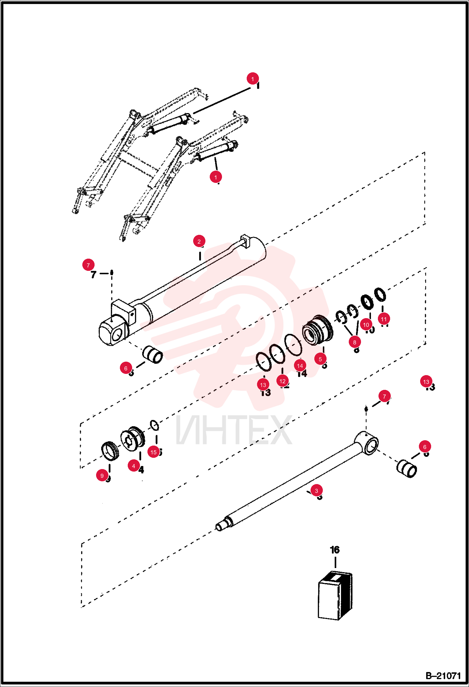 CYLINDER, LIFT