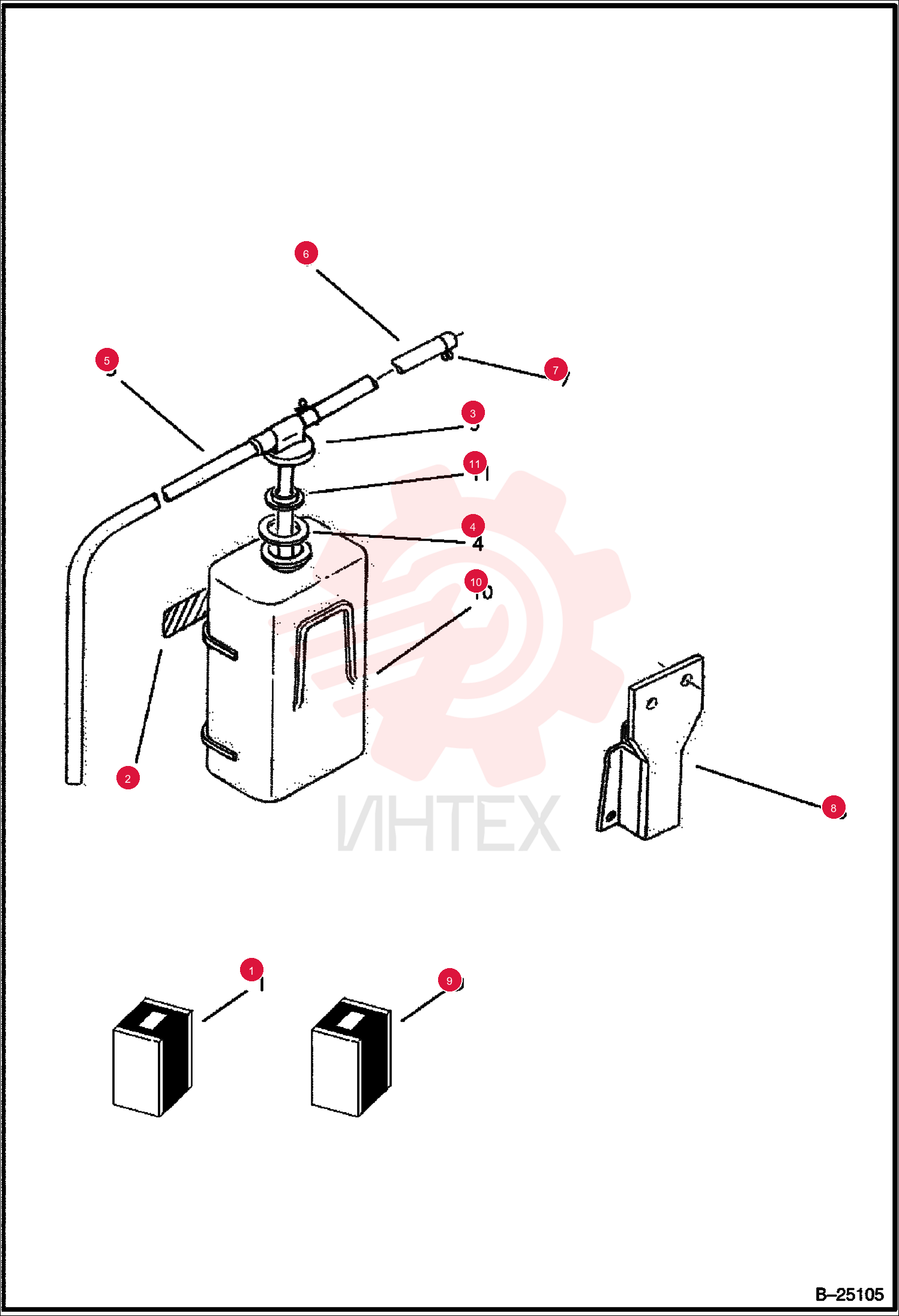 ASSY TANK, RESERVE