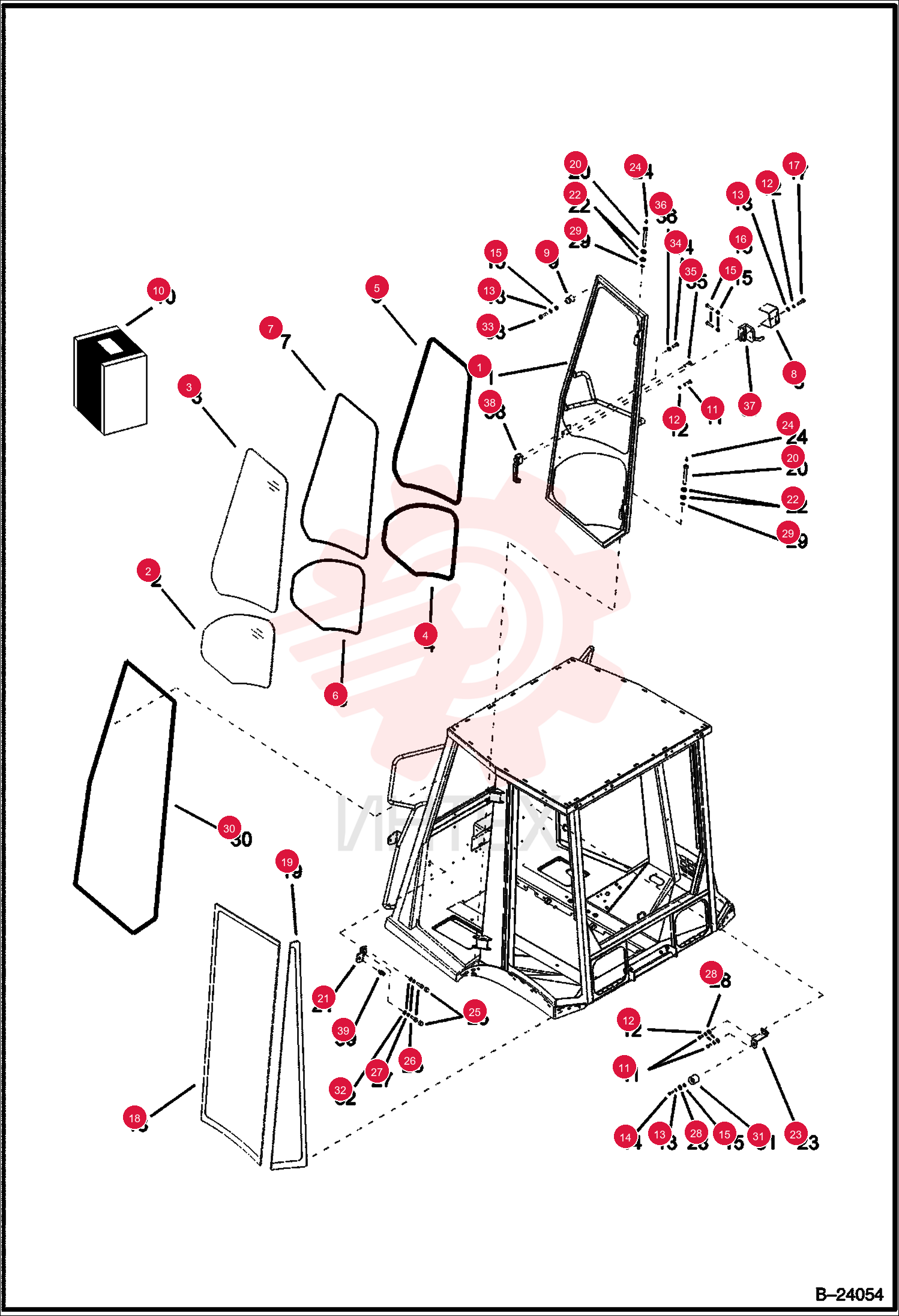 RUBBER PROFJILE 1740MM
