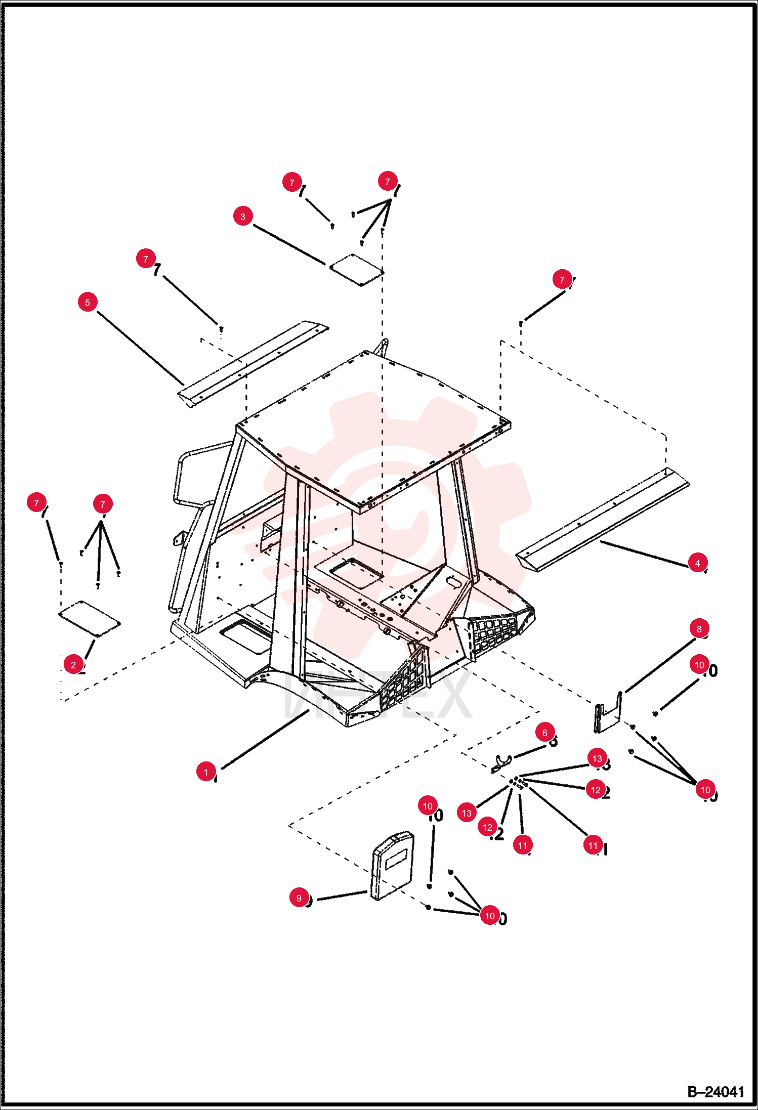 ROPS/FOPS FRAME