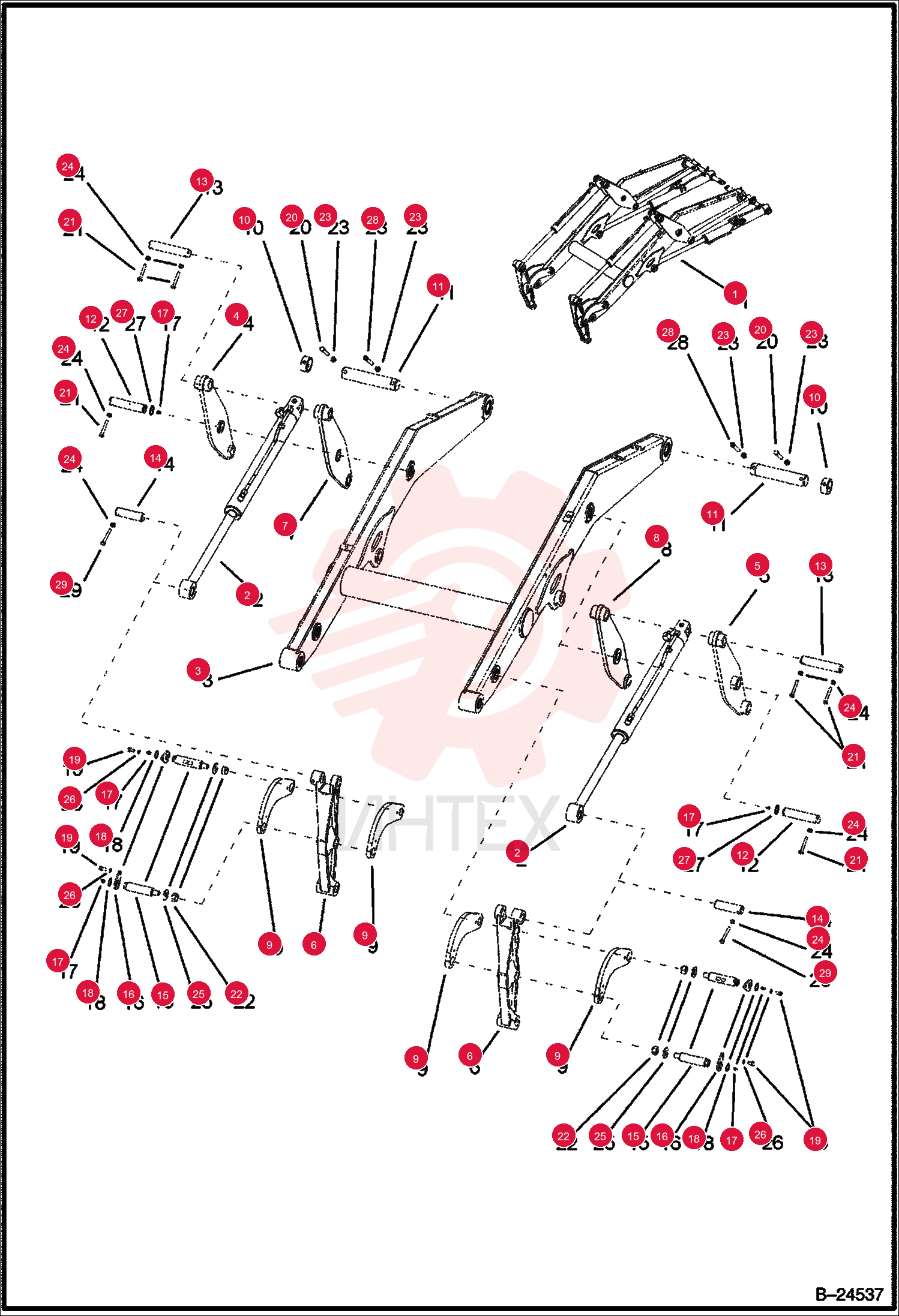 ROCKER LEVER RIGHT