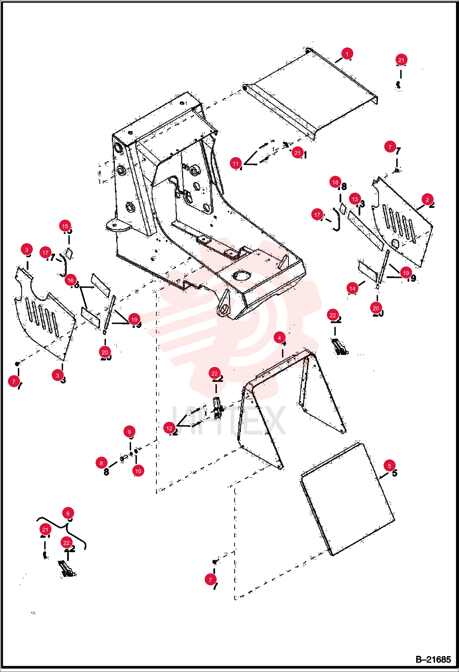 HOOD ASSEMBLY 6961271 (2)