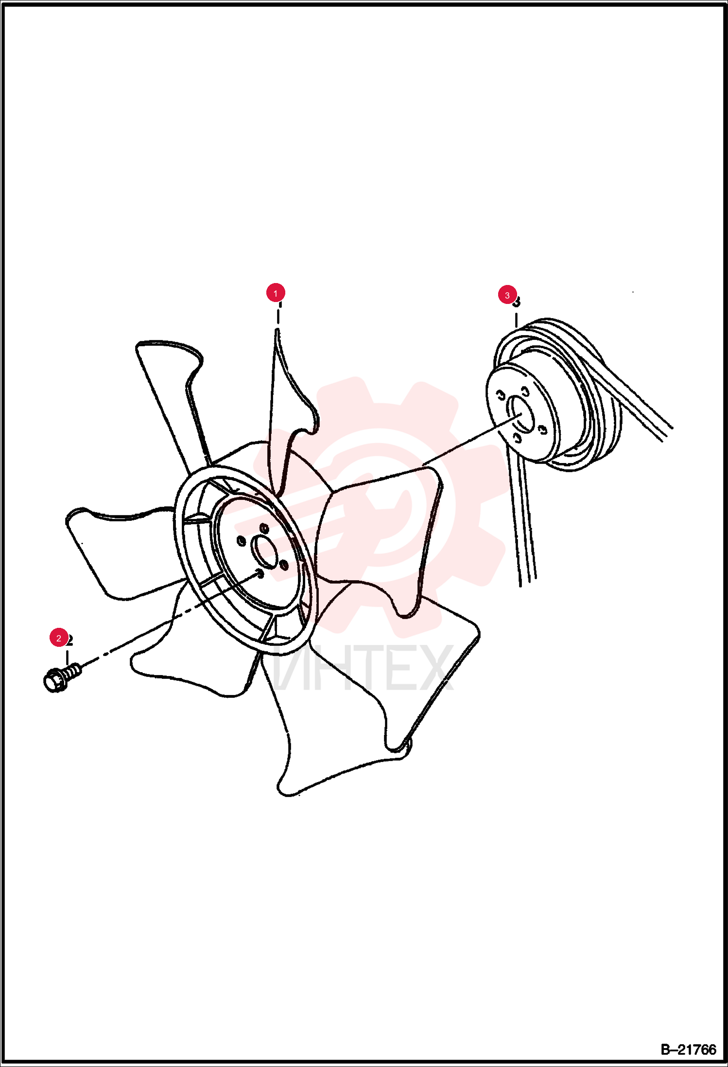 FAN, PLASTIC