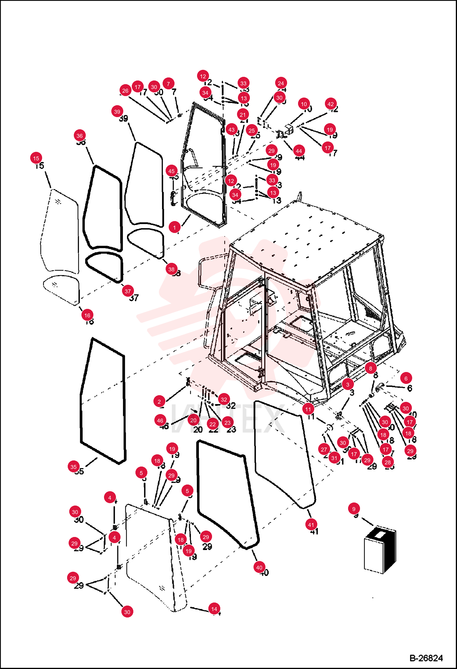 PLEXIGLASS HOLDER