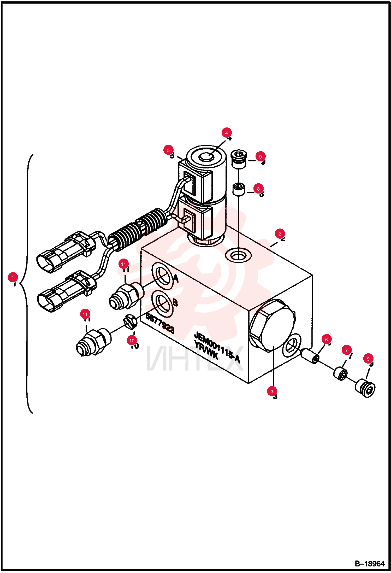 BLOCK, MANIFOLD 6679460