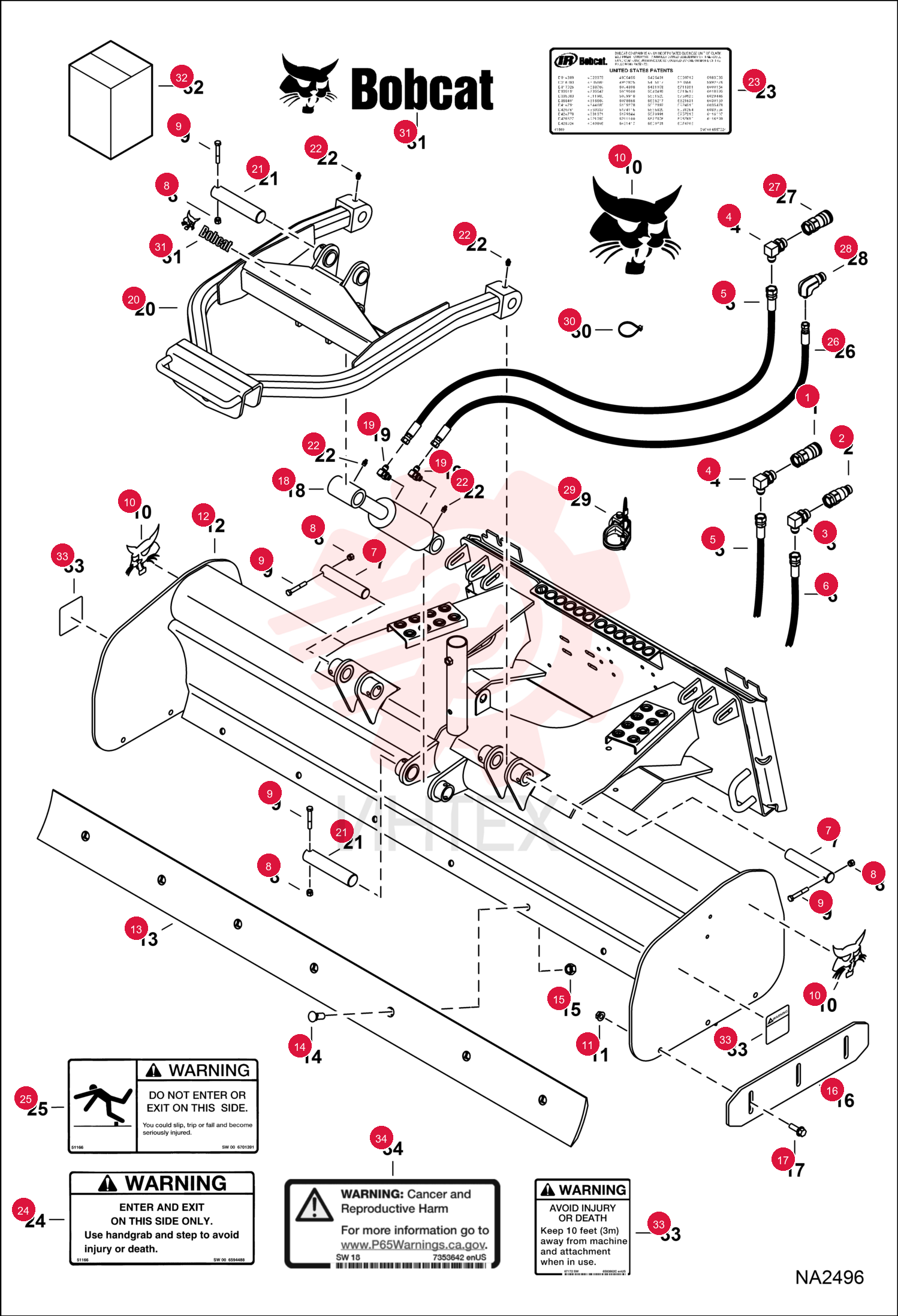 COUPLER FF FEMALE 1/2 BDY 3/4 SAE THREAD 7246790EF (1)
