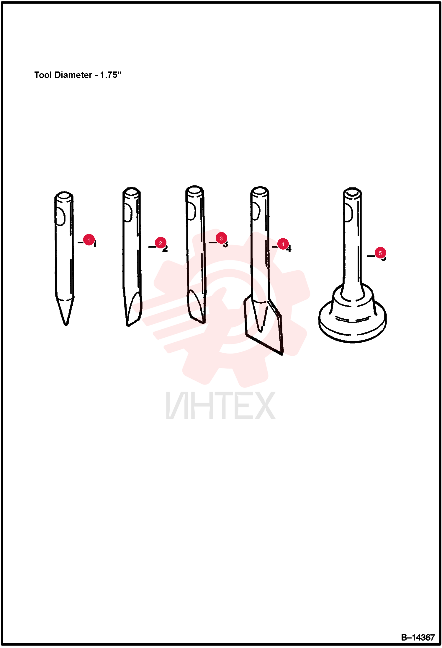 TOOL, CONICAL POINT 6678878 (2)