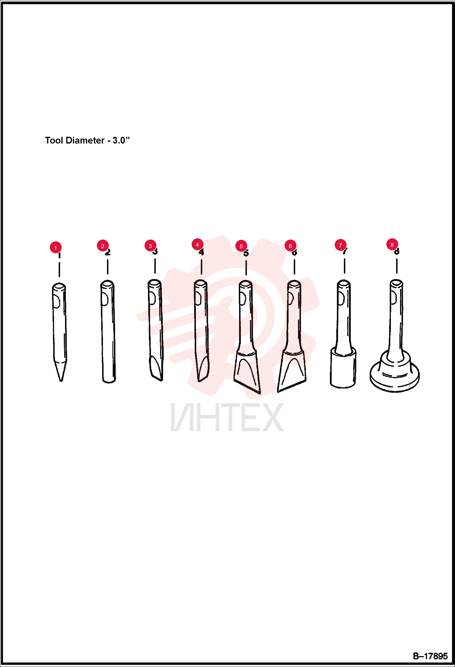 TOOL, CONICAL POINT 6678868 (1)