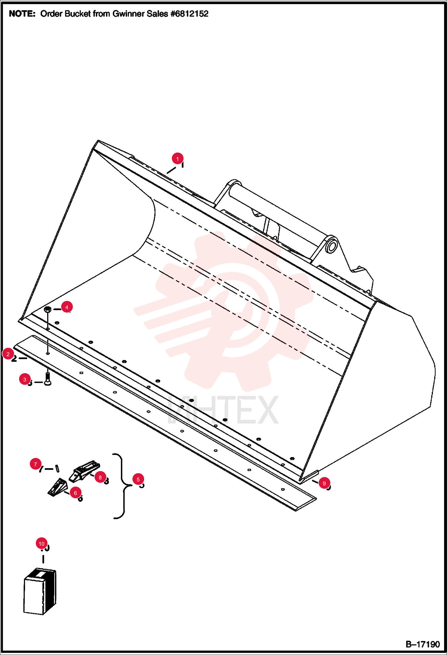 EDGE, CUTTING BOLT-ON 96"