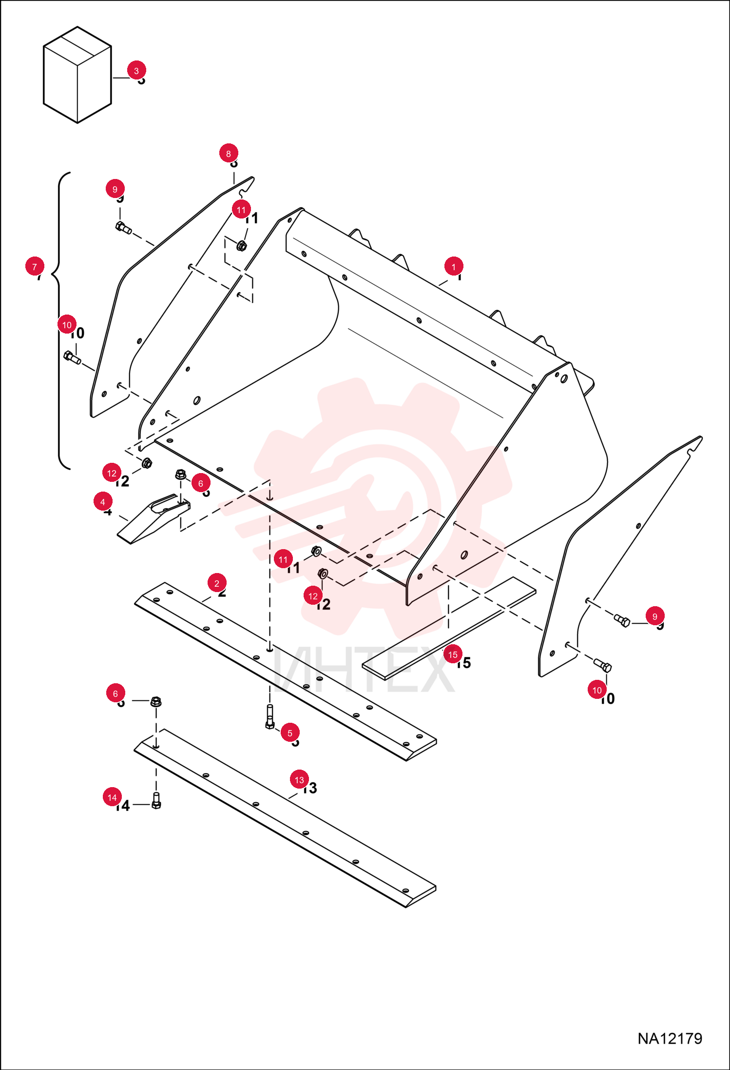 EDGE, CUTTING WELD-ON 36" 6726877 (2)