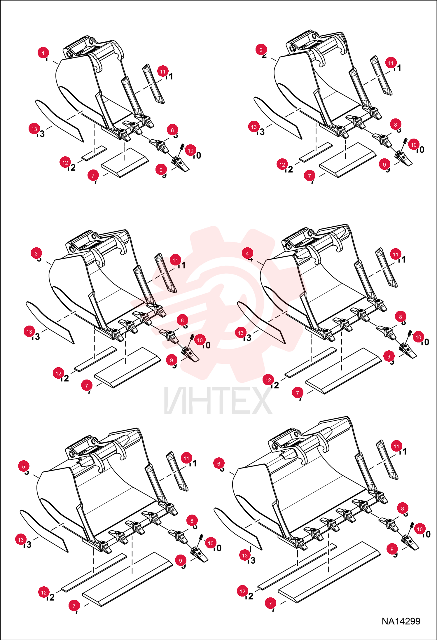 EDGE CUTTING WELD-ON 36 7312751