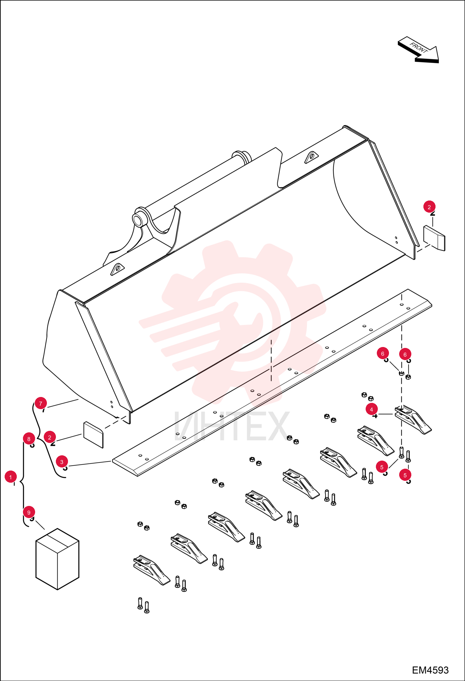 EDGE CUTTING WELD-ON SIDE 7192095