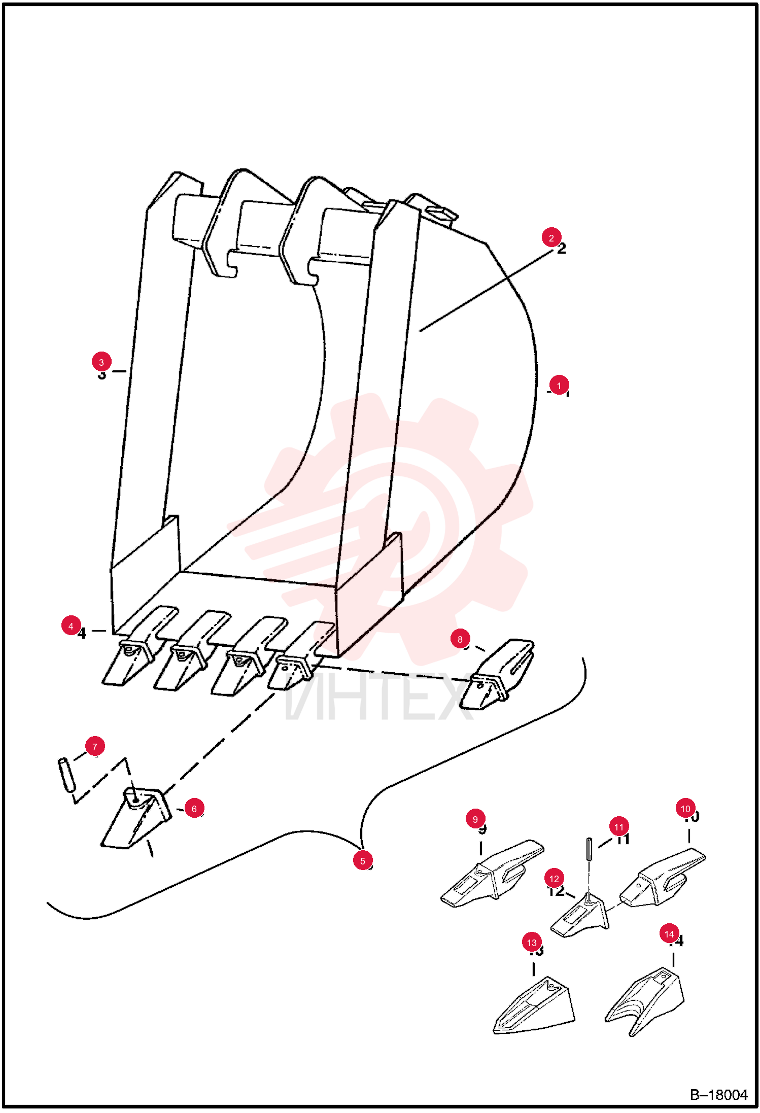 EDGE, CUTTING WELD-ON SIDE 6628330
