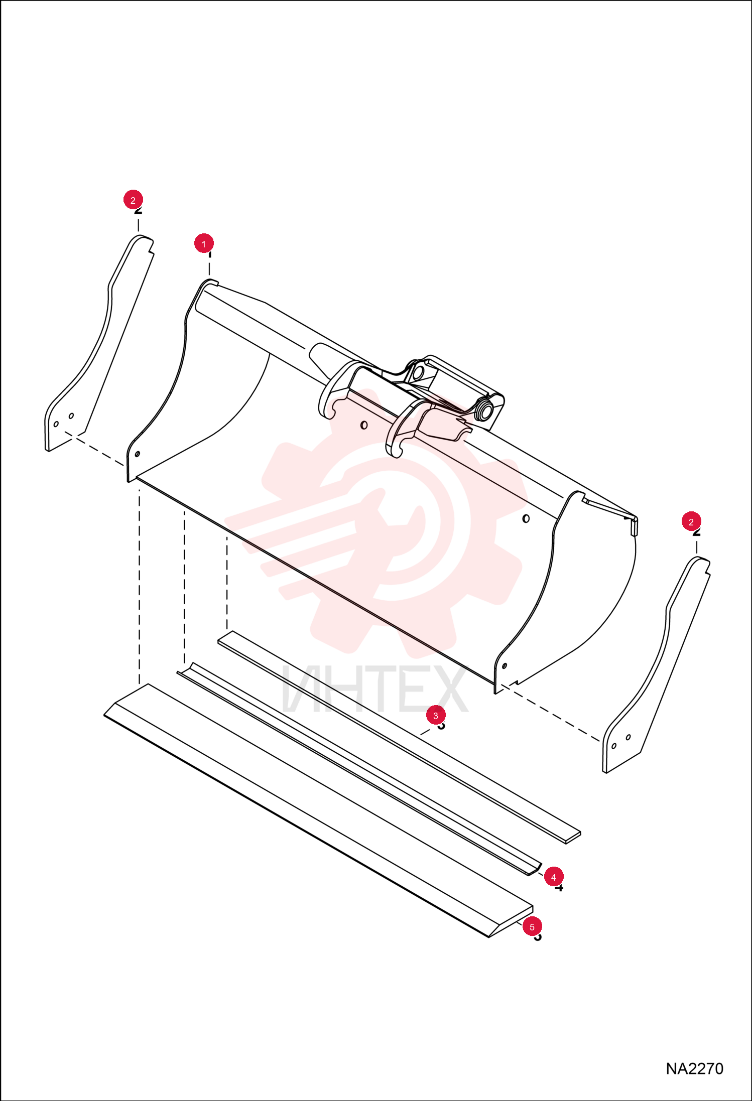 EDGE, CUTTING WELD-ON SIDE 7137506