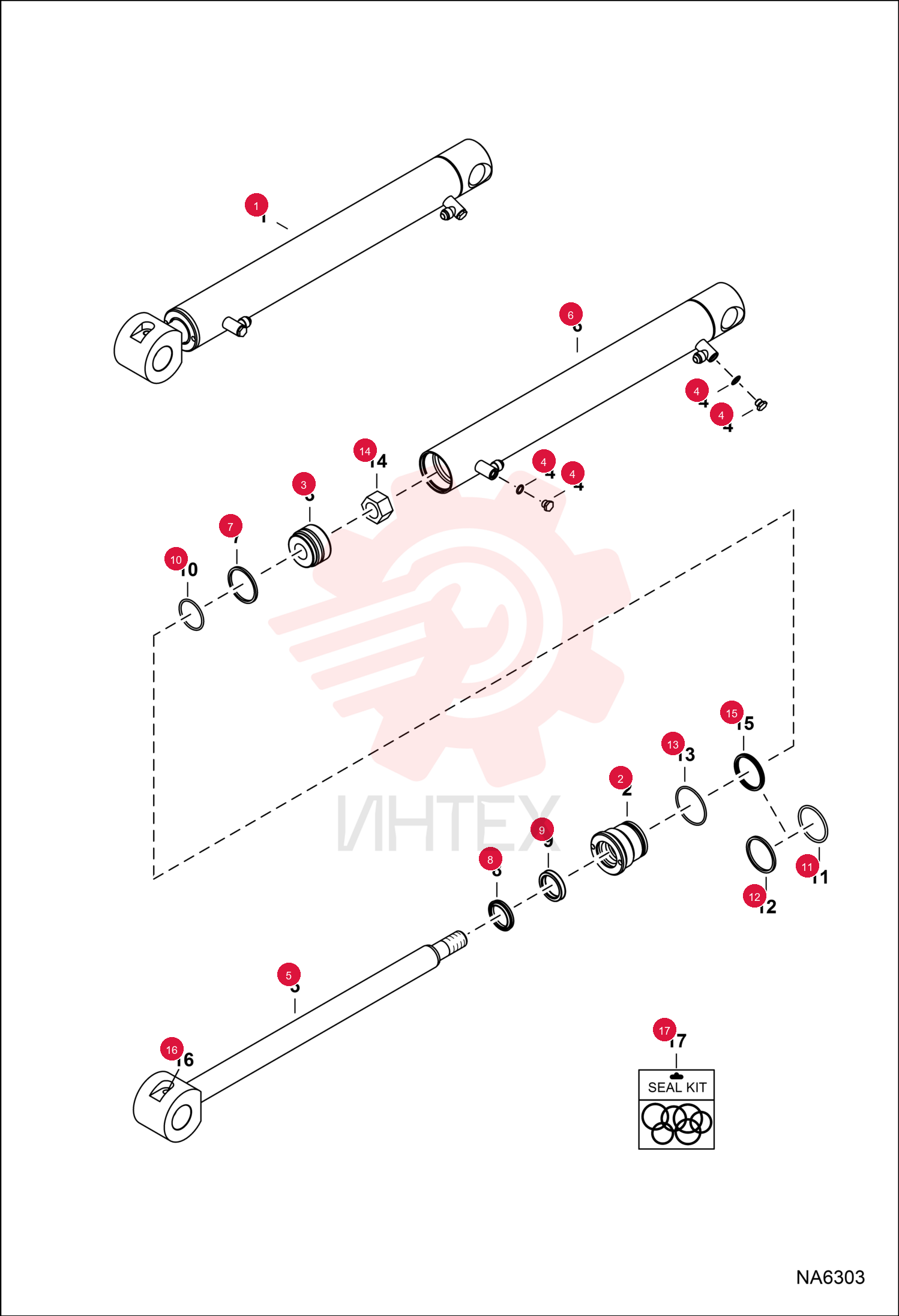 CYLINDER, CLAMP 7197737
