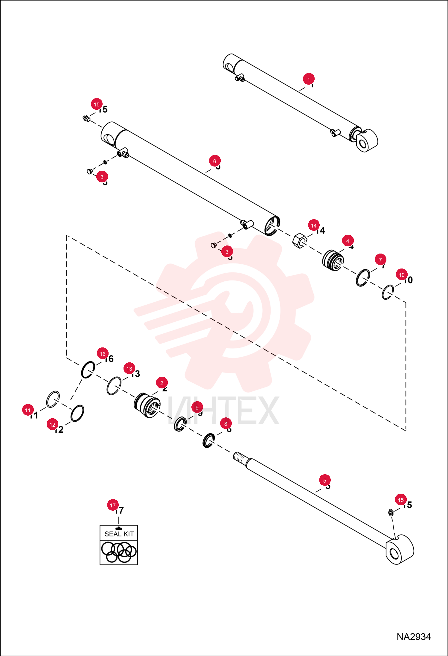 CYLINDER, CLAMP 7196730