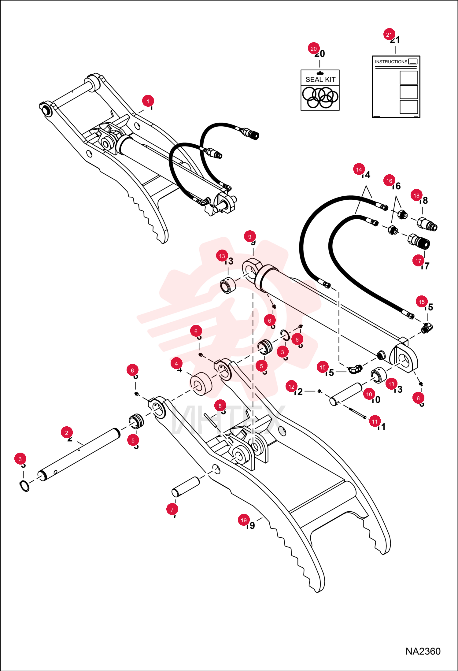 KIT, CLAMP HYD 7171909