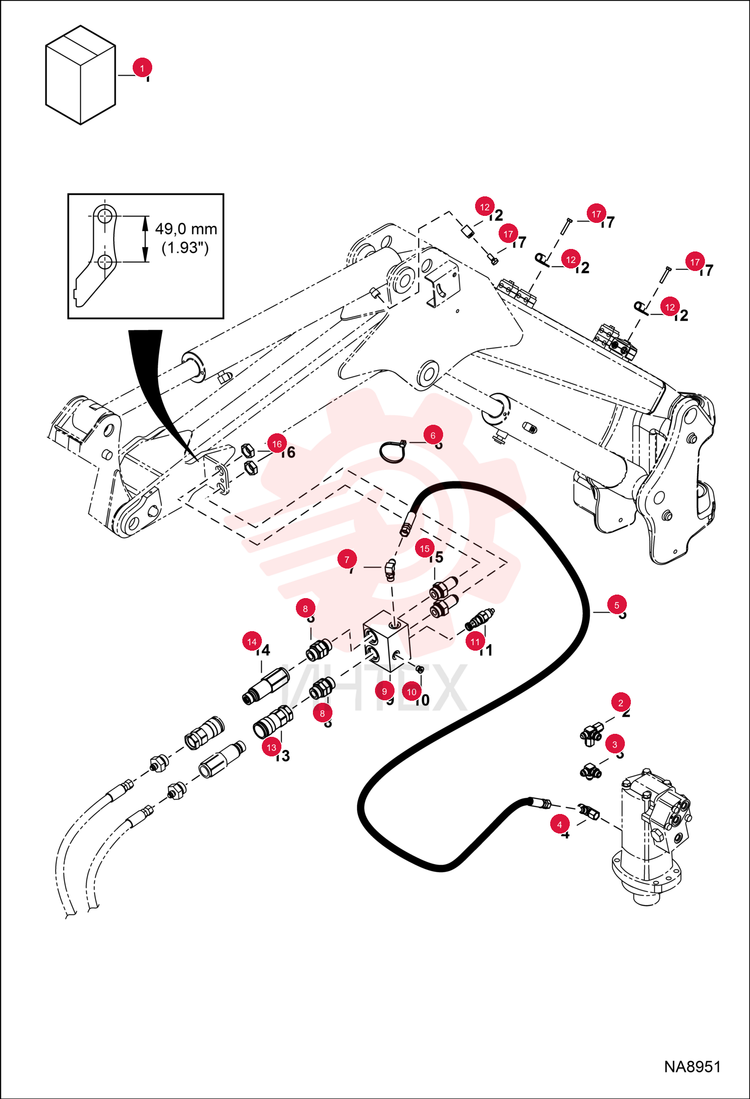 KIT, VALVE RELIEF 7174213