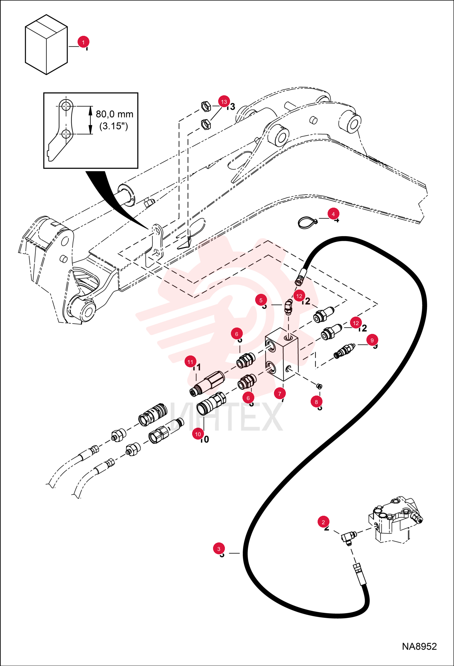 KIT, VALVE RELIEF 7232506