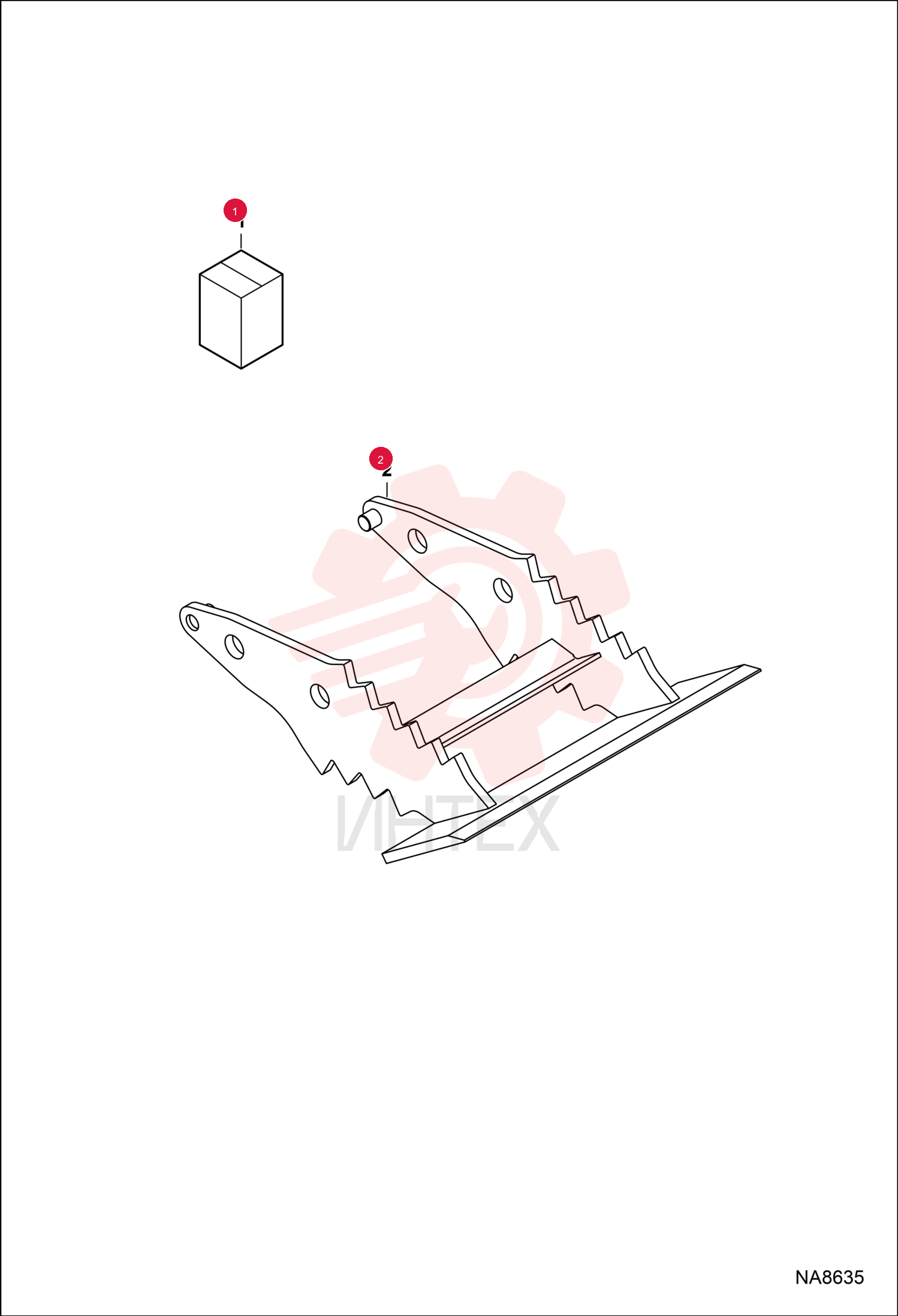 TOOL, GRADING W/A 7230850