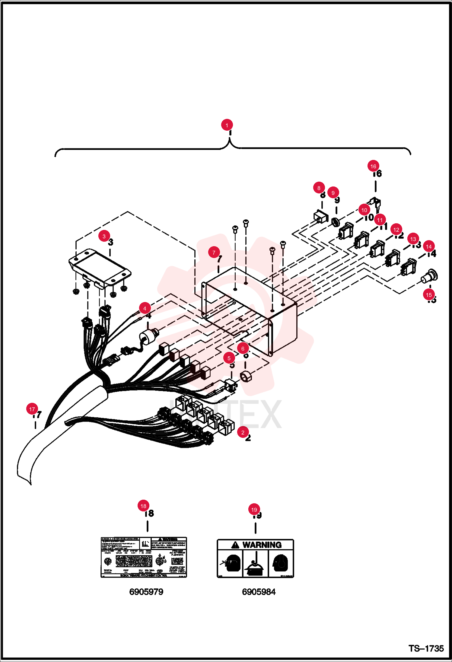 PANEL ASSY,RAC 6905961 (1)