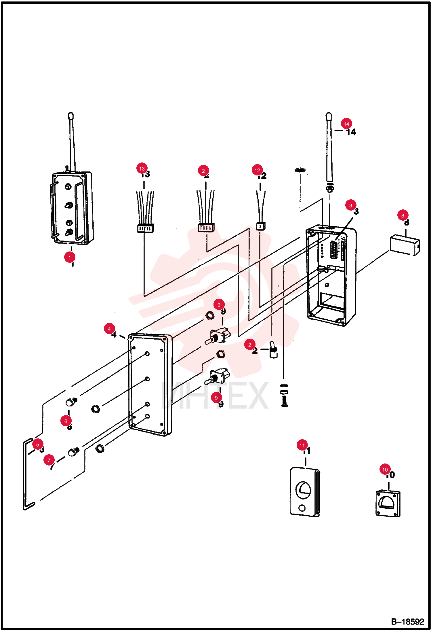 RADIO ASSY 6678811