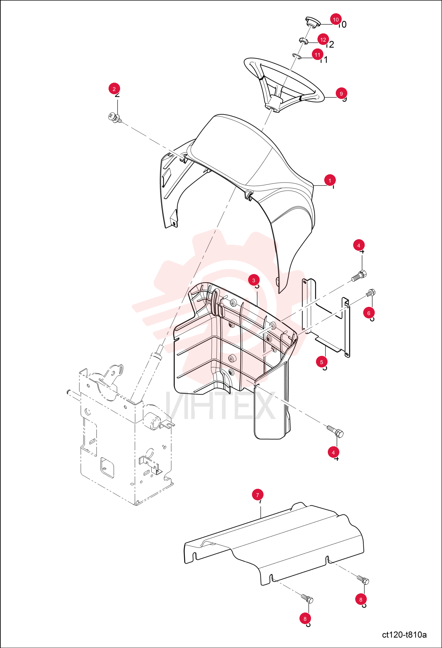 COVER, METER UPPER 6697169