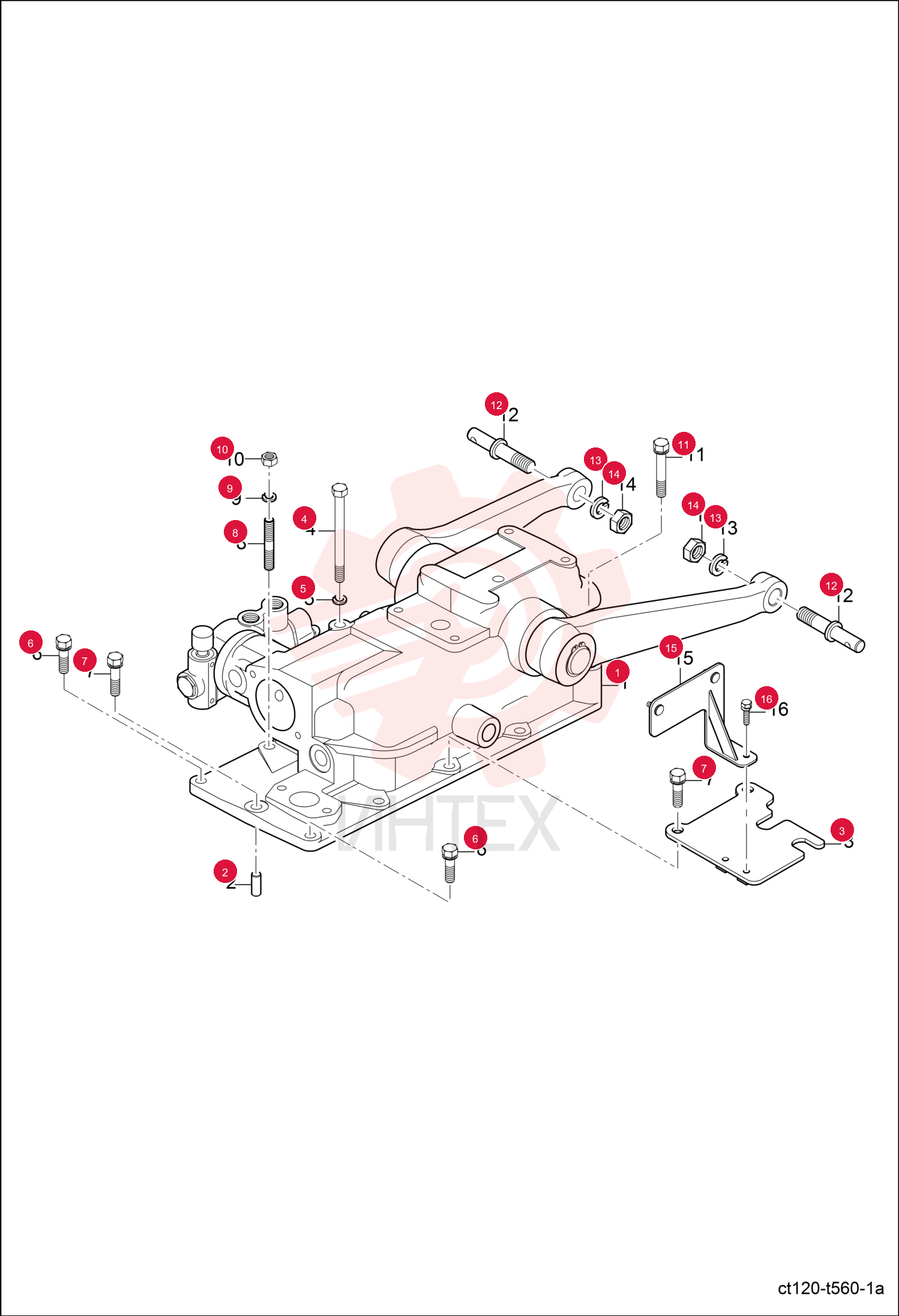 CYLINDER, HYD 6697205