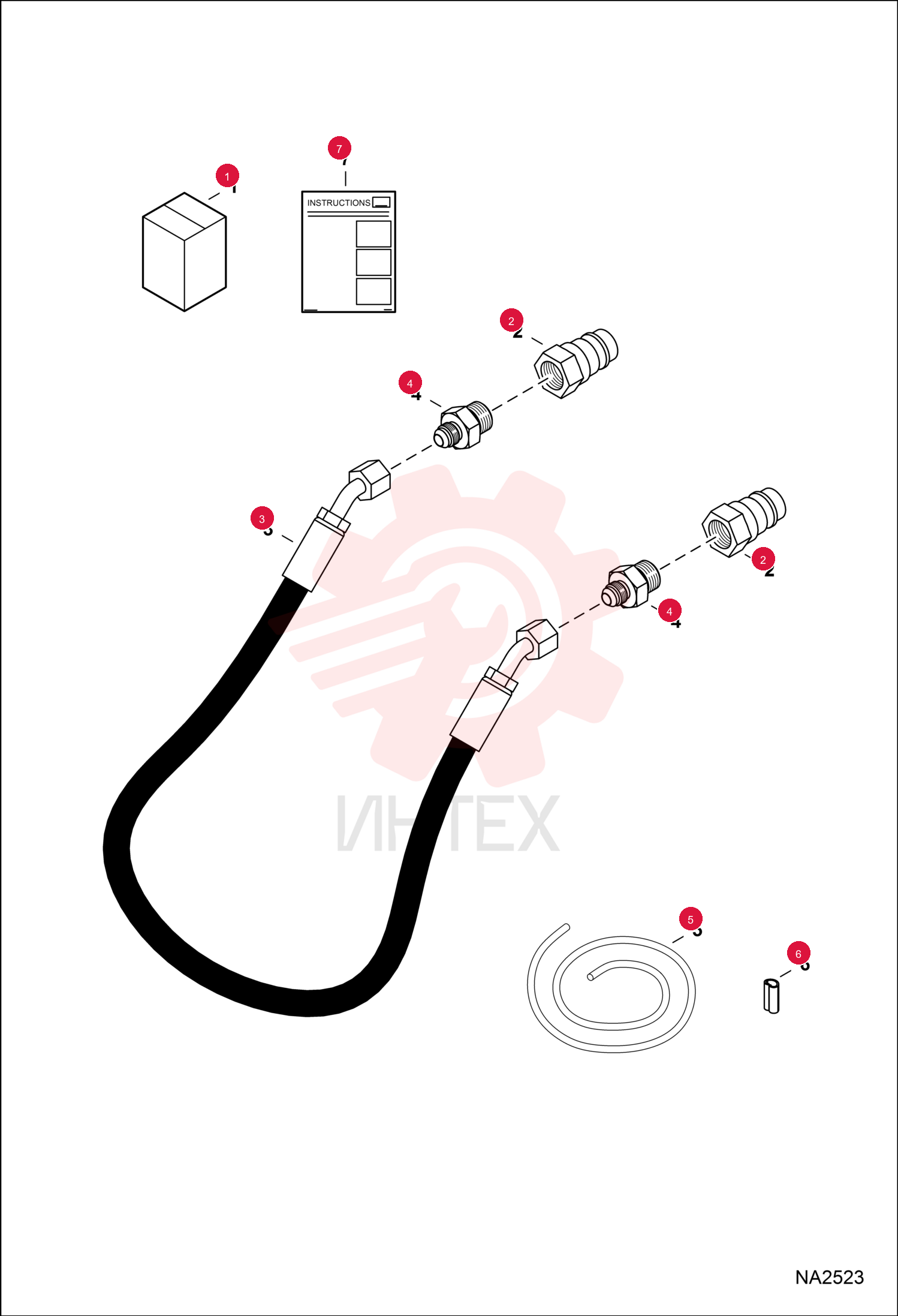 KIT, HOSE LOOP 7186842