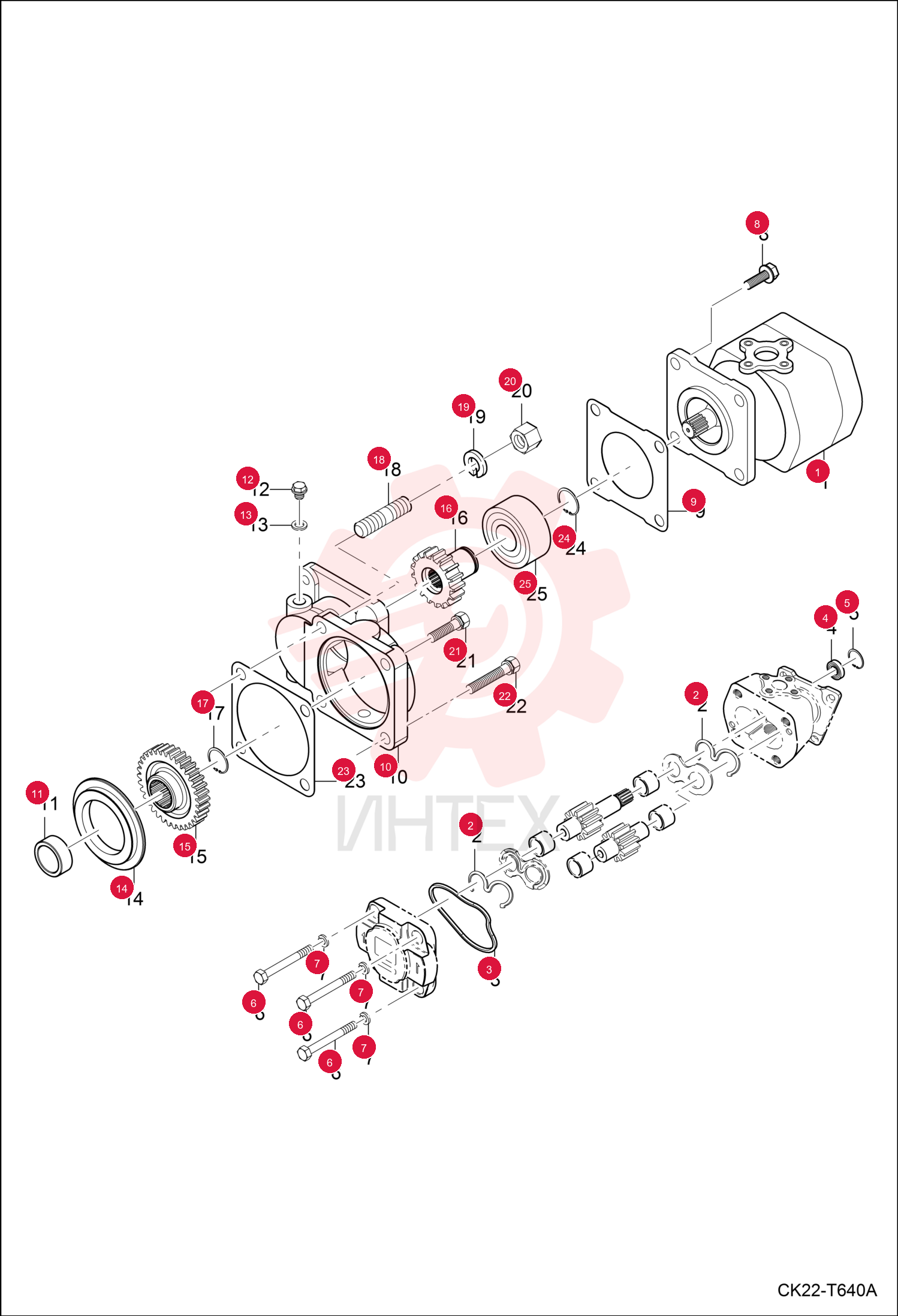 PUMP, GEAR 7025277