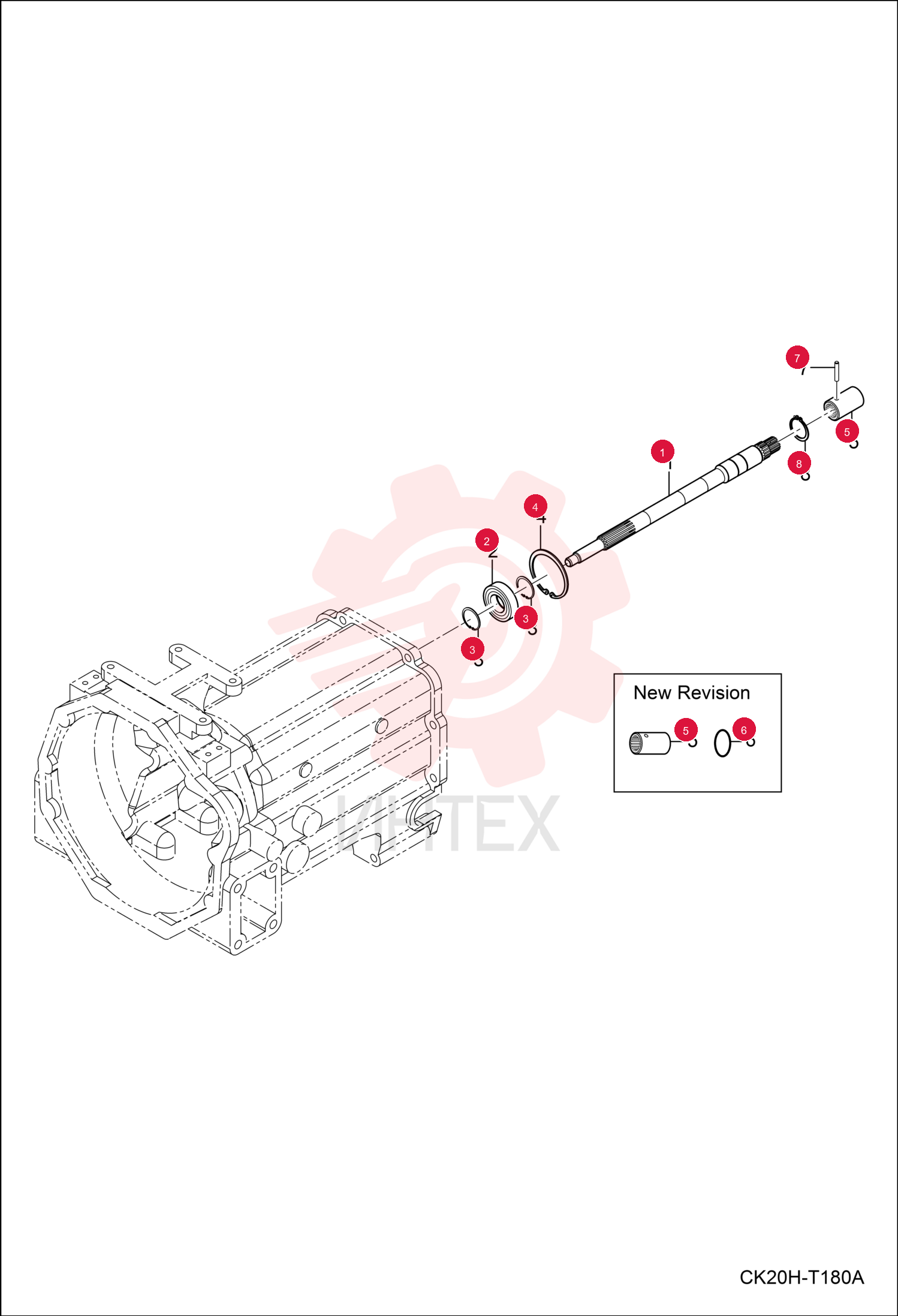 SHAFT, MAIN 6694914