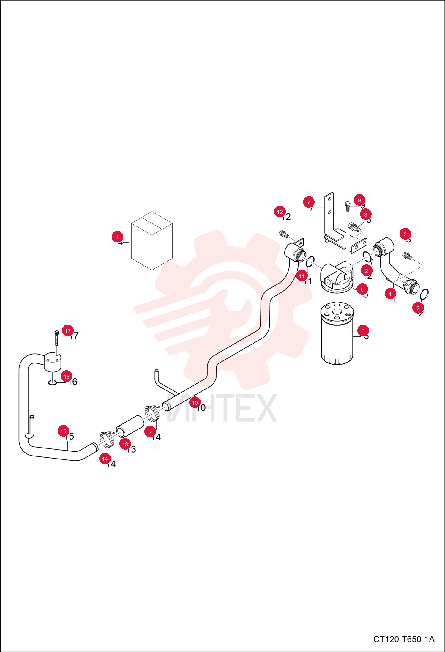 TUBE INLET 6697750 (1)