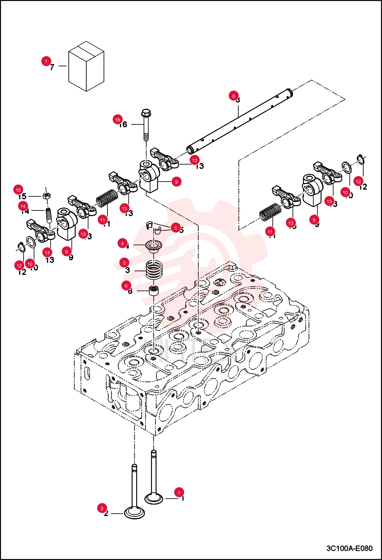 VALVE, INLET 7000850