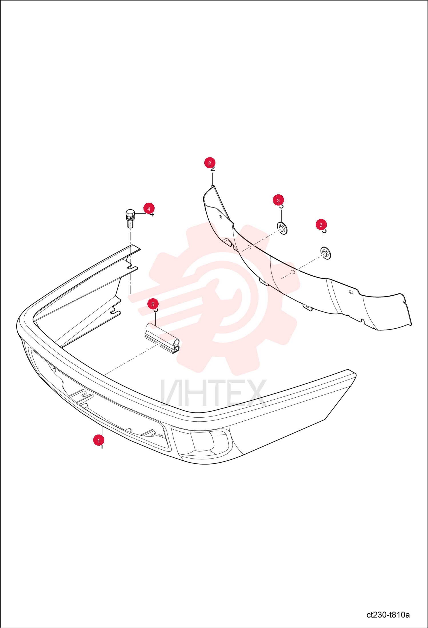 FRAME, GRILL FRONT 6697298