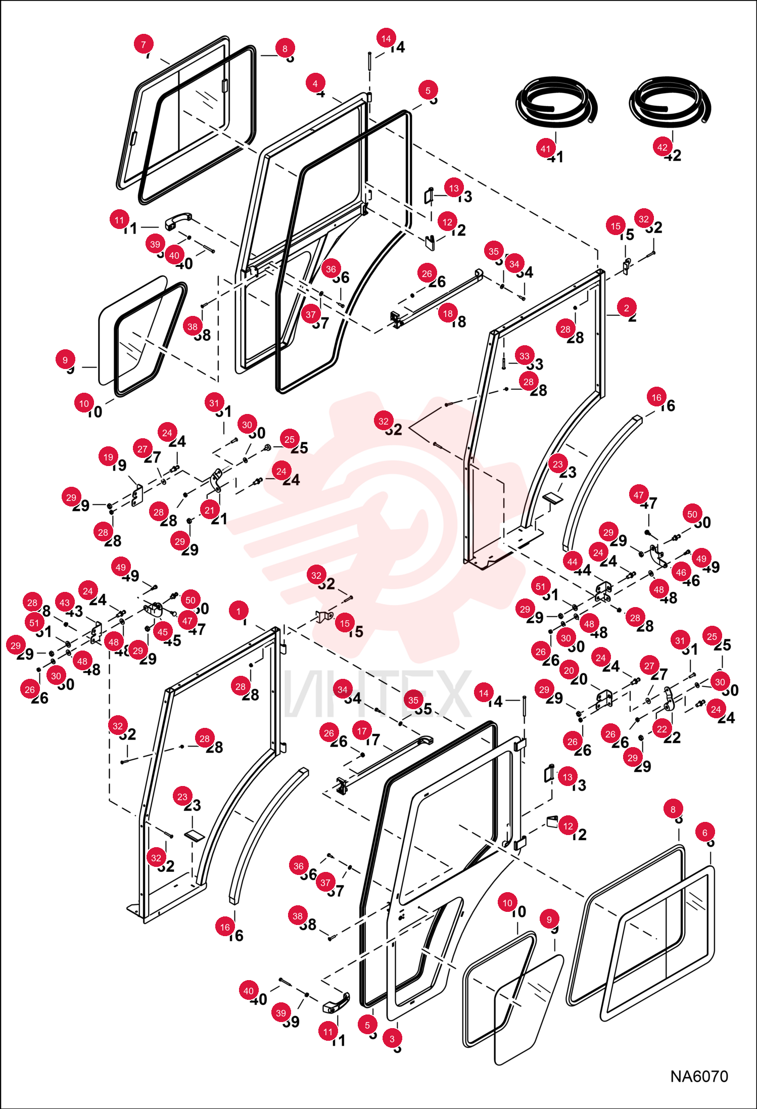 FRAME, SIDE LH 7022281