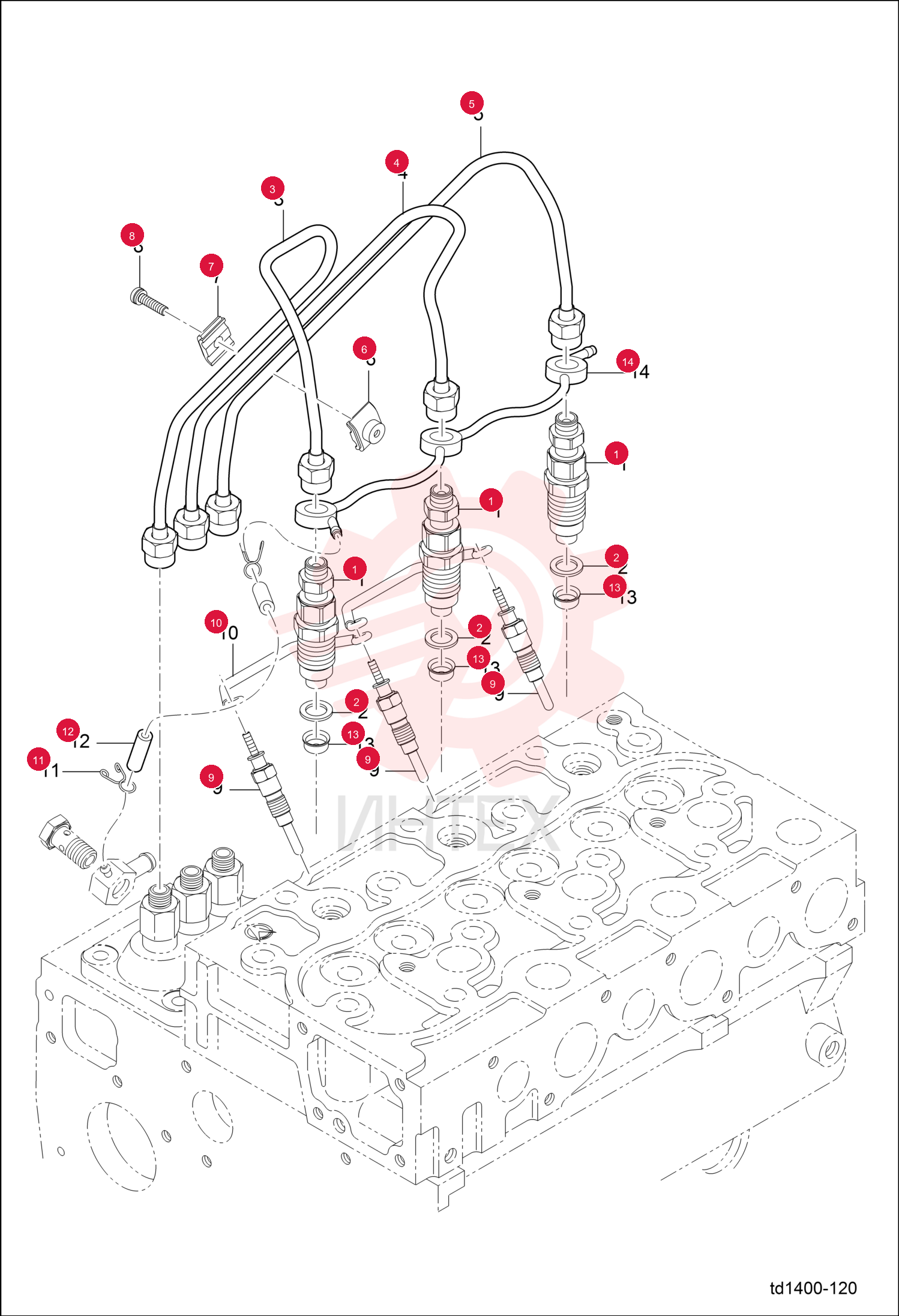 HOLDER, NOZZLE 7000227 (1)