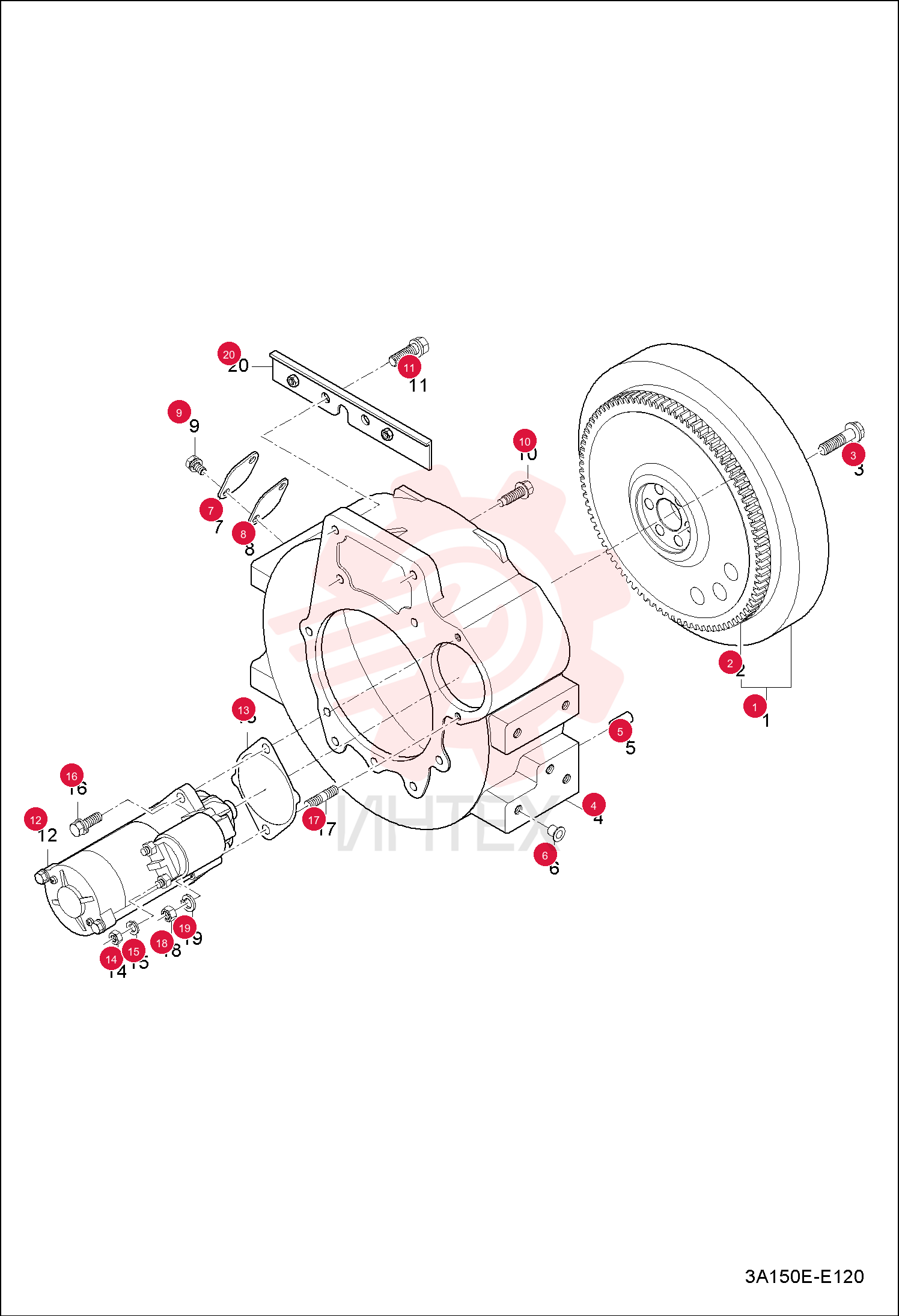 FLYWHEEL 6696997