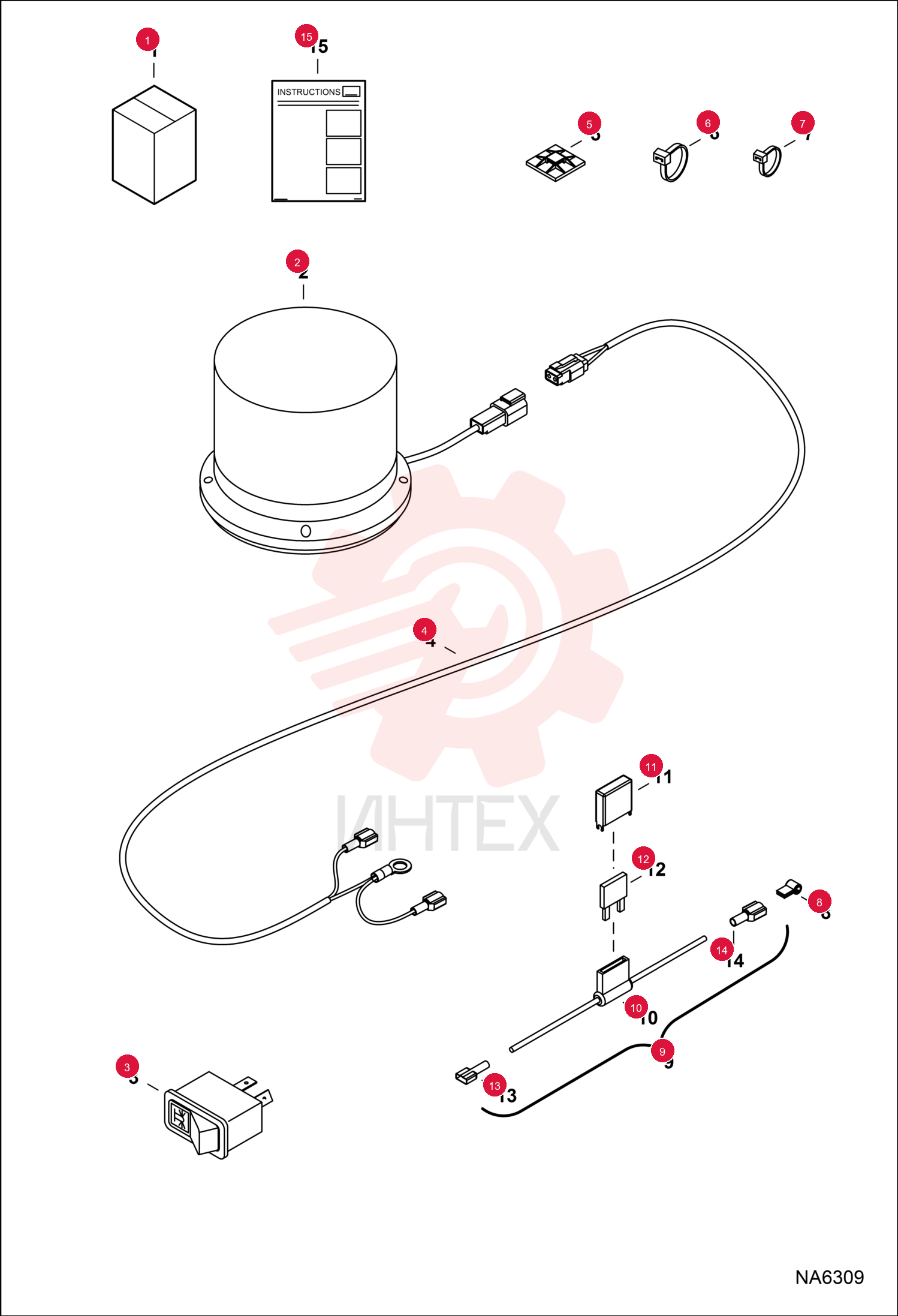 KIT, STROBE 7208674