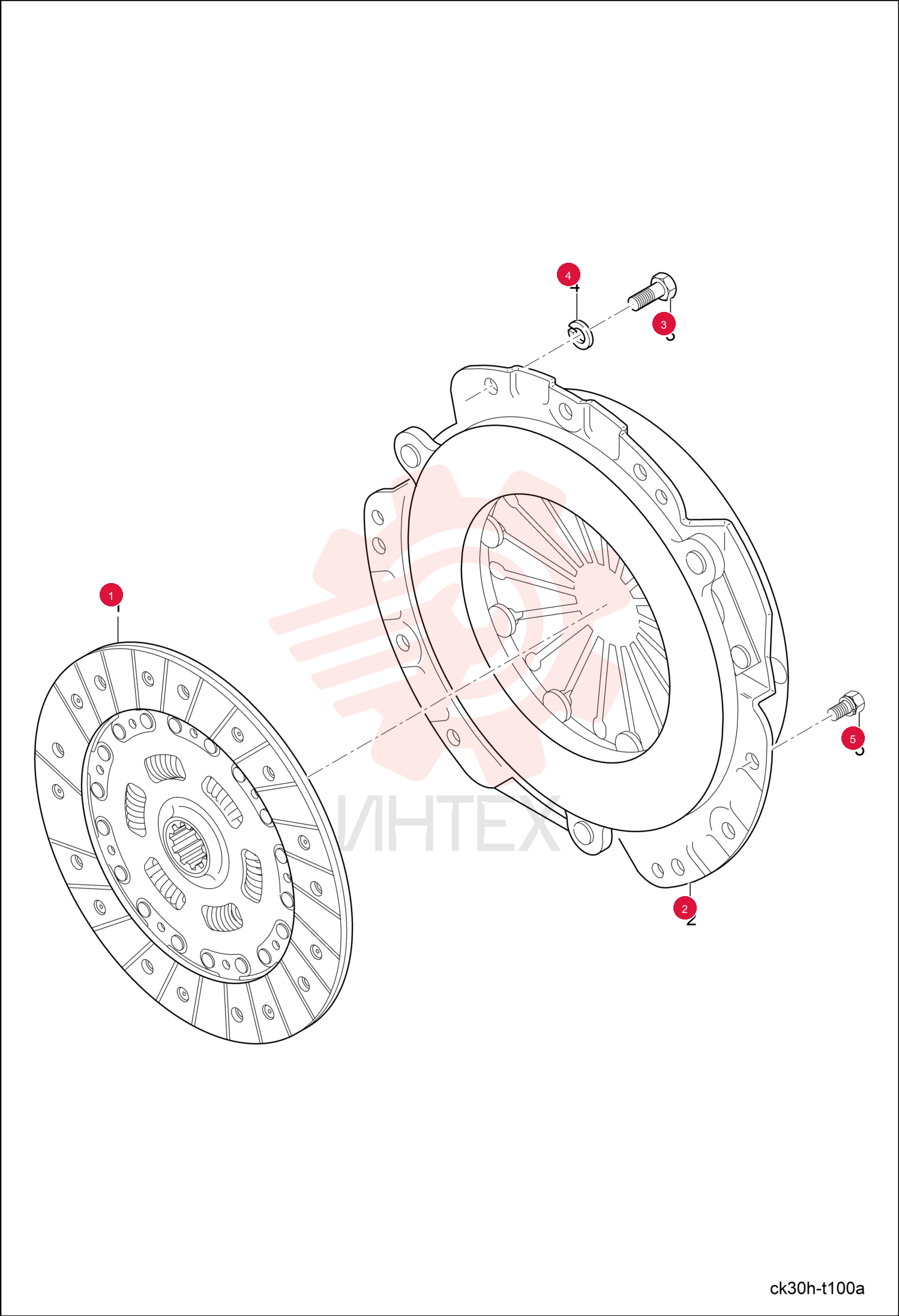 PLATE CLUTCH 6697511