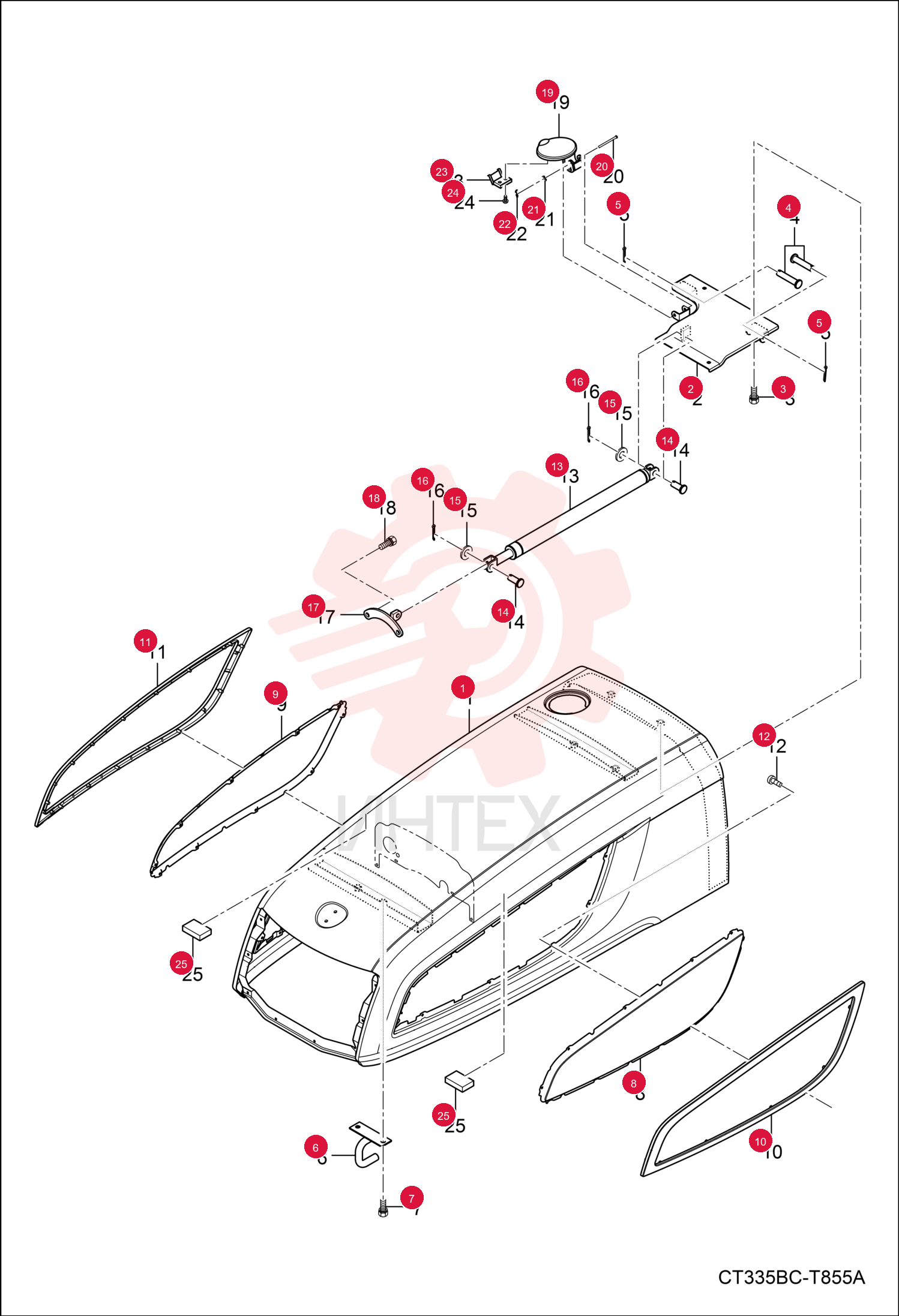 COVER, HOOD 7010616 (2)