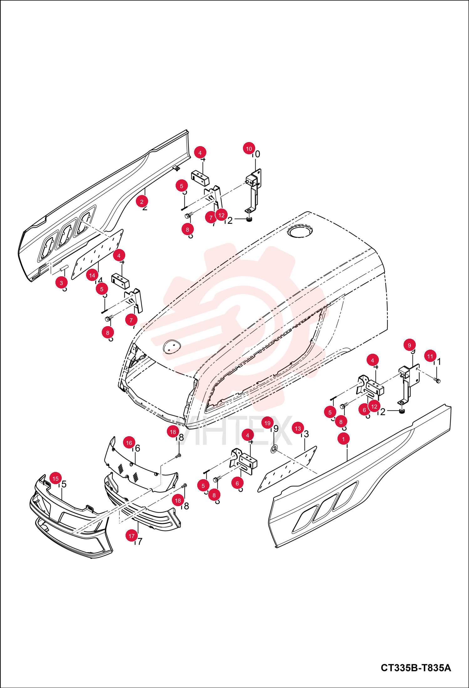 COVER, SIDE LH 7002377 (2)