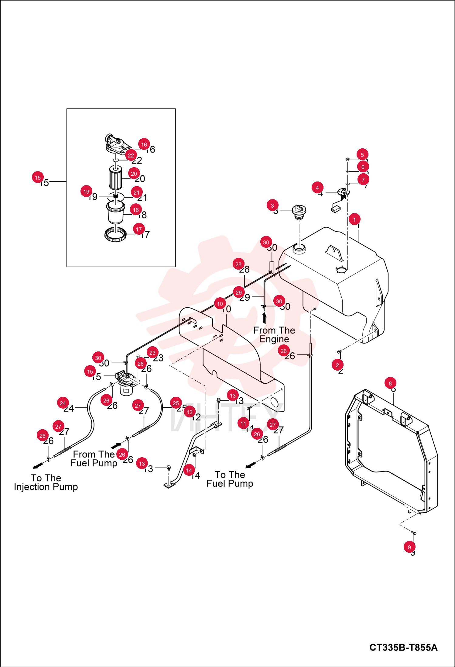 TANK, FUEL 7013058 (1)