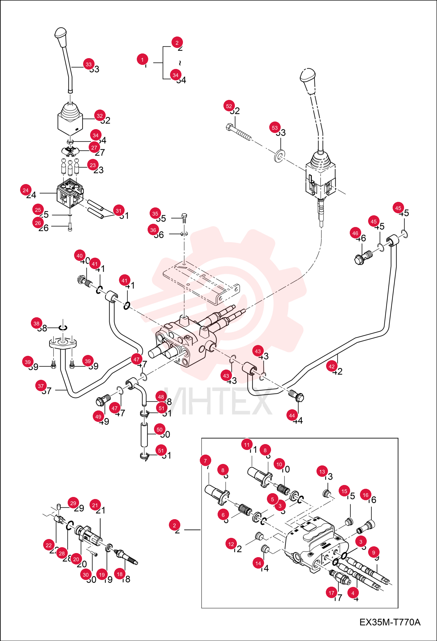 VALVE, JOYSTICK ASSY 7012937