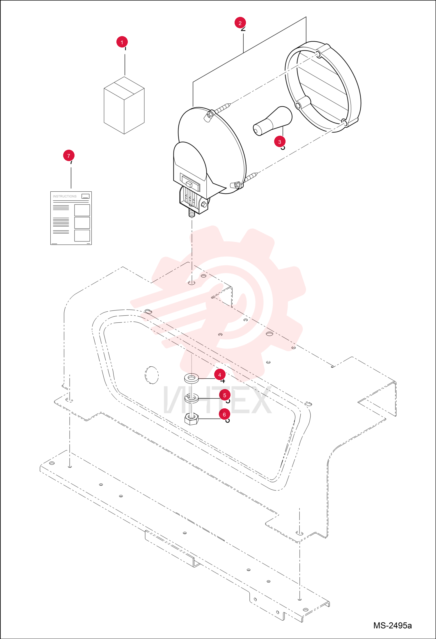KIT, LIGHT WORKING 7150489