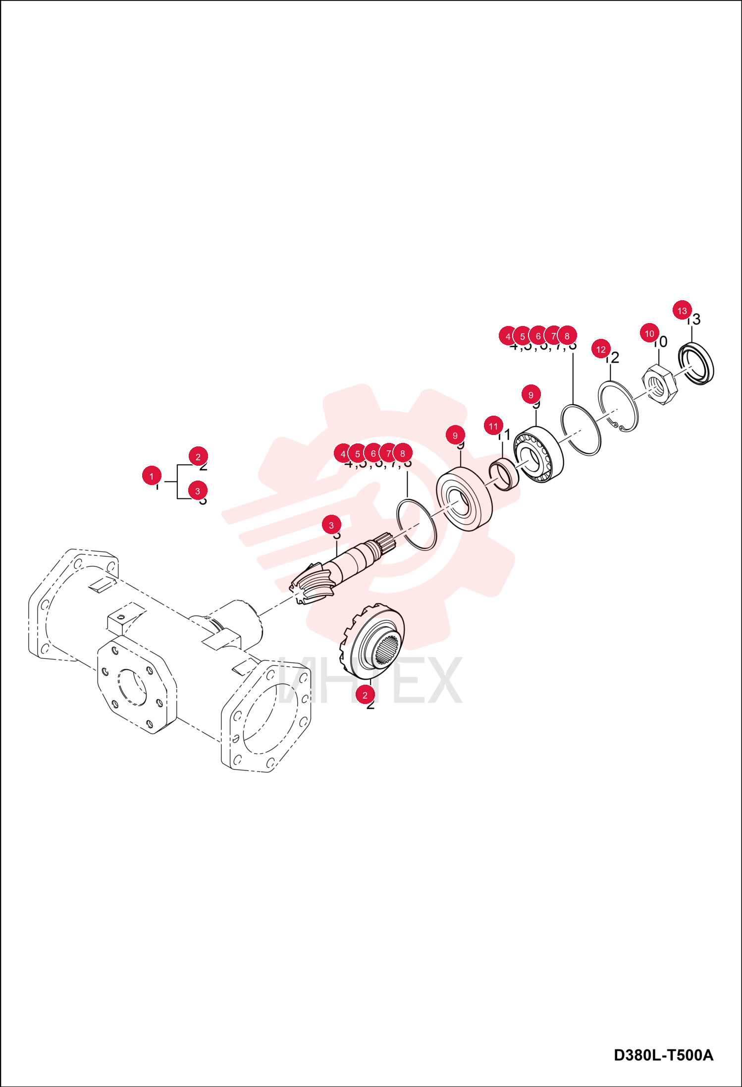 GEAR SPIRAL BEVEL 7346857 (1)