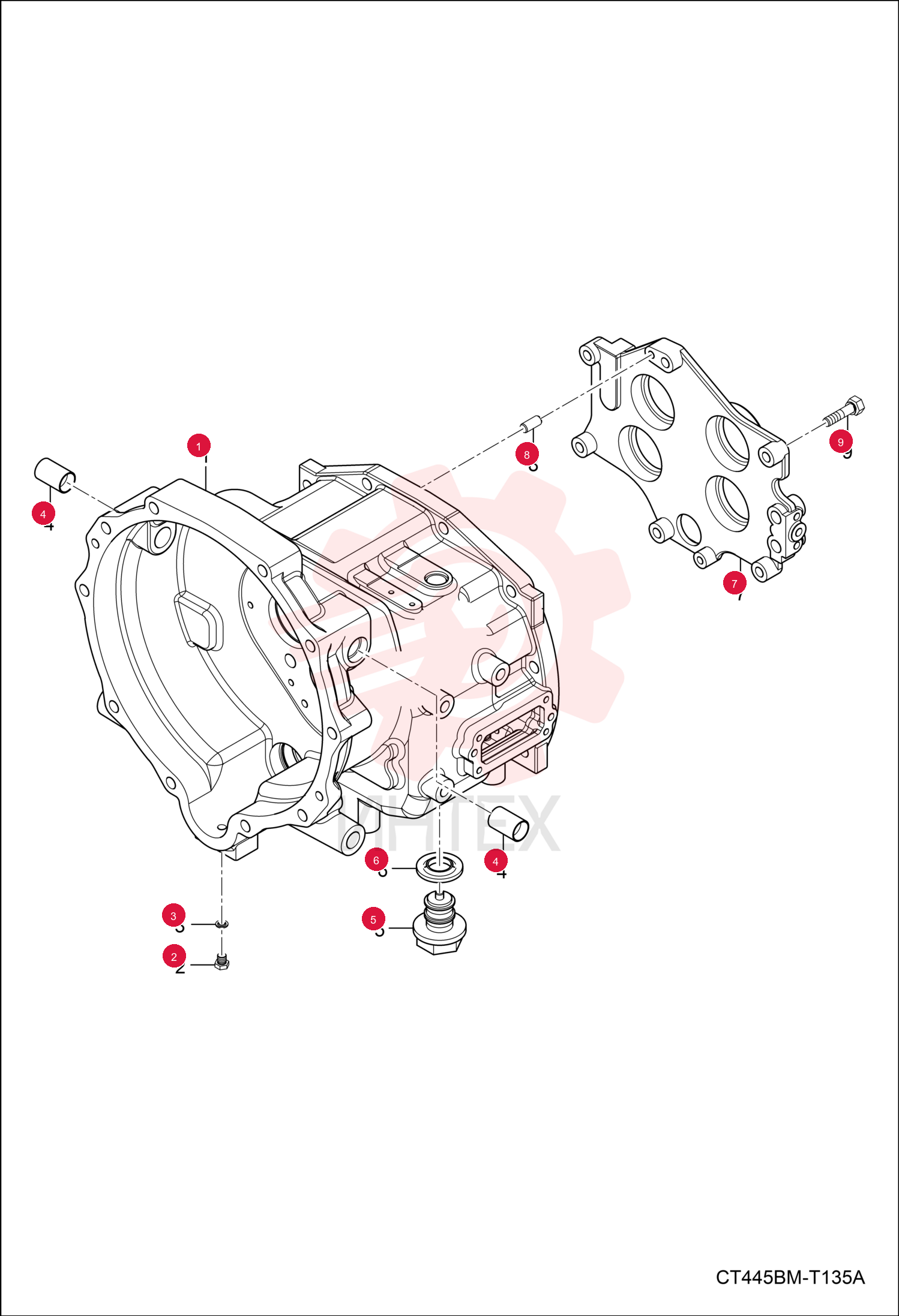 HOUSING, CLUTCH 7012955